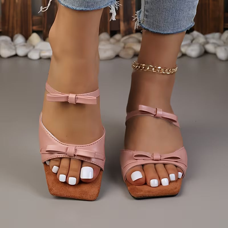 Valentina Décolleté Slingback con Fiocco