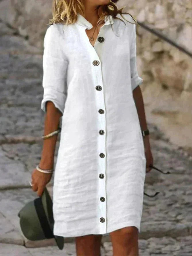 Avera | Vestito camicia comodo e leggero