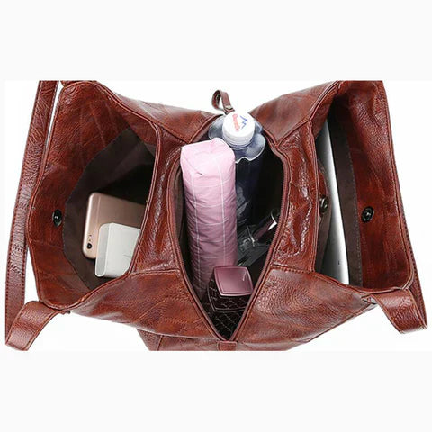 Borsa Karlie in pelle vintage