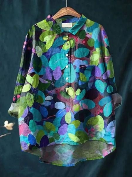 Lila | Blusa floreale elegante