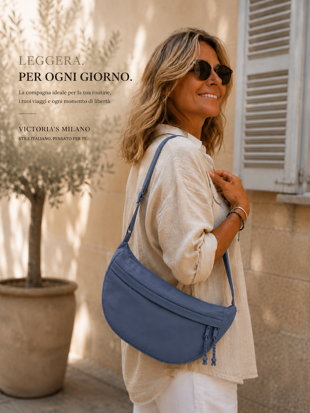 Mara | Borsa a Spalla Blu