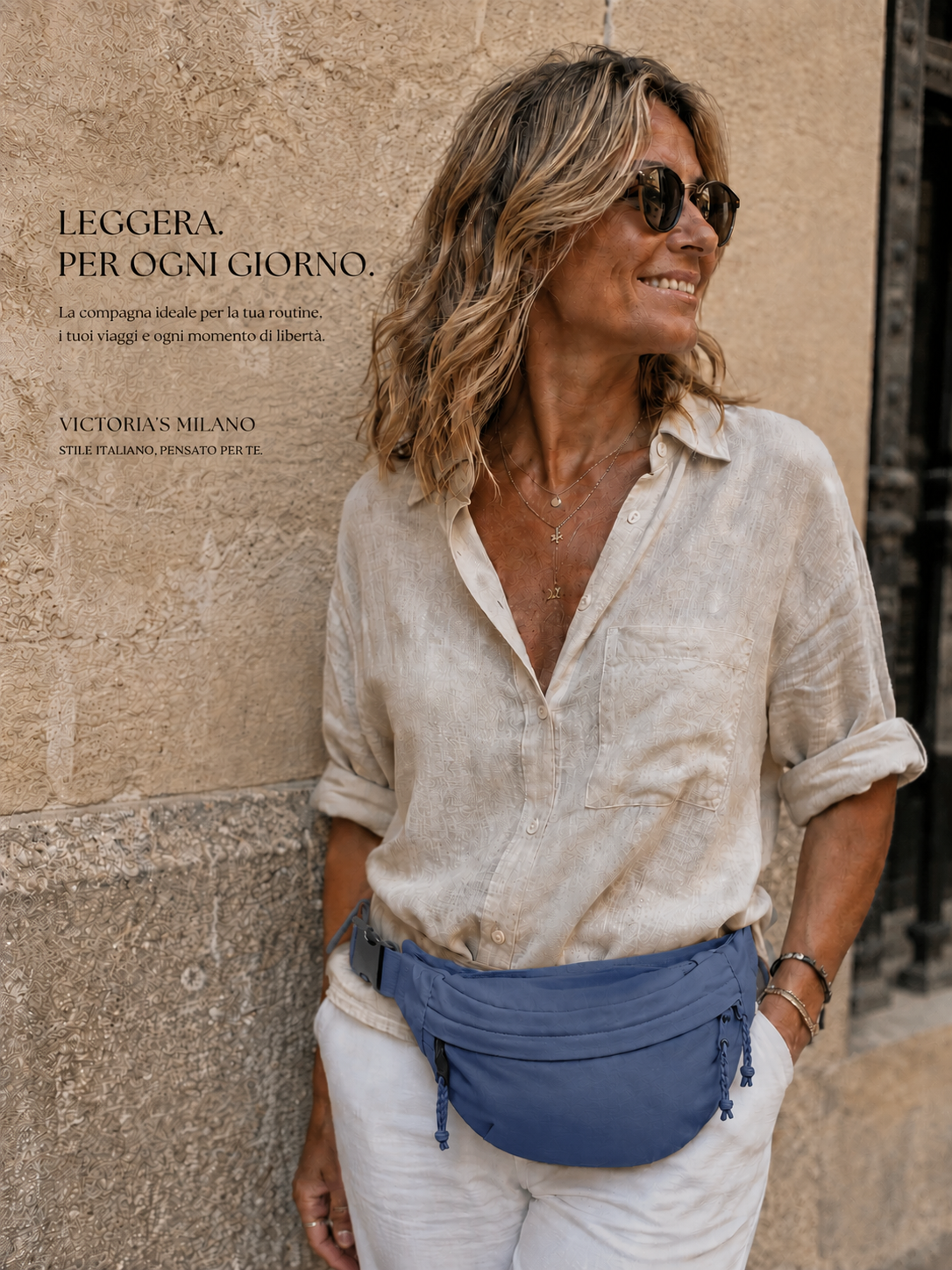 Mara | Borsa a Spalla Blu