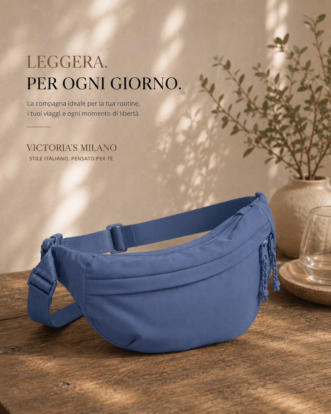 Mara | Borsa a Spalla Blu