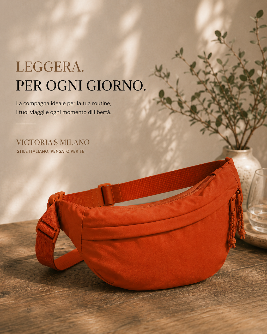 Gioia | Borsa a Spalla Arancione