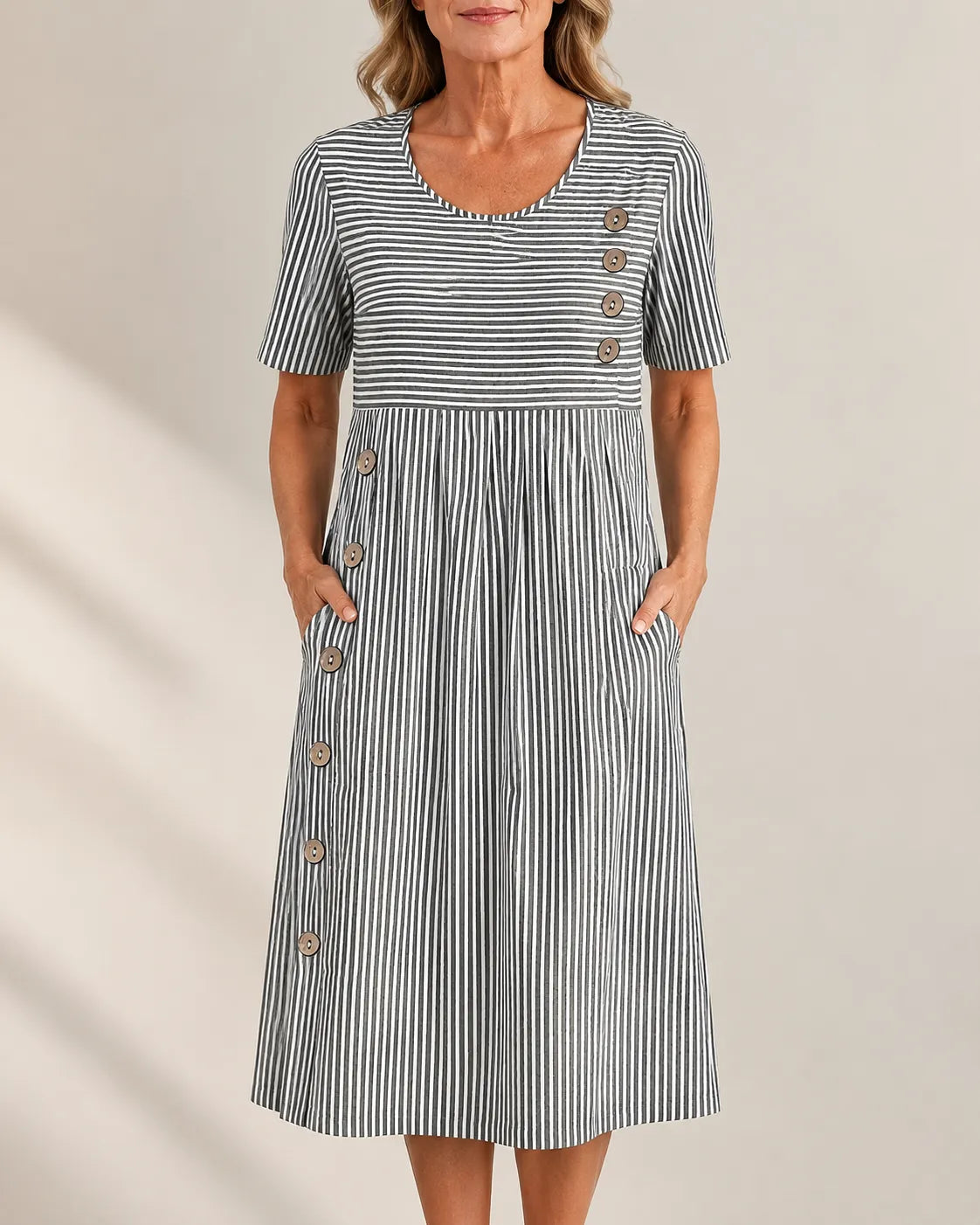 Sofia™ | Vestito Estivo a Righe