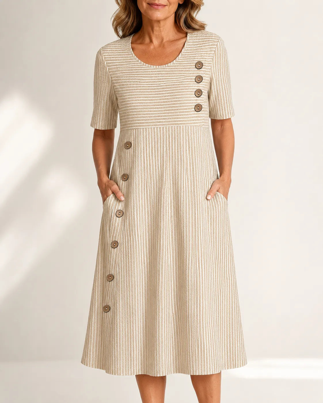 Sofia™ | Vestito Estivo a Righe