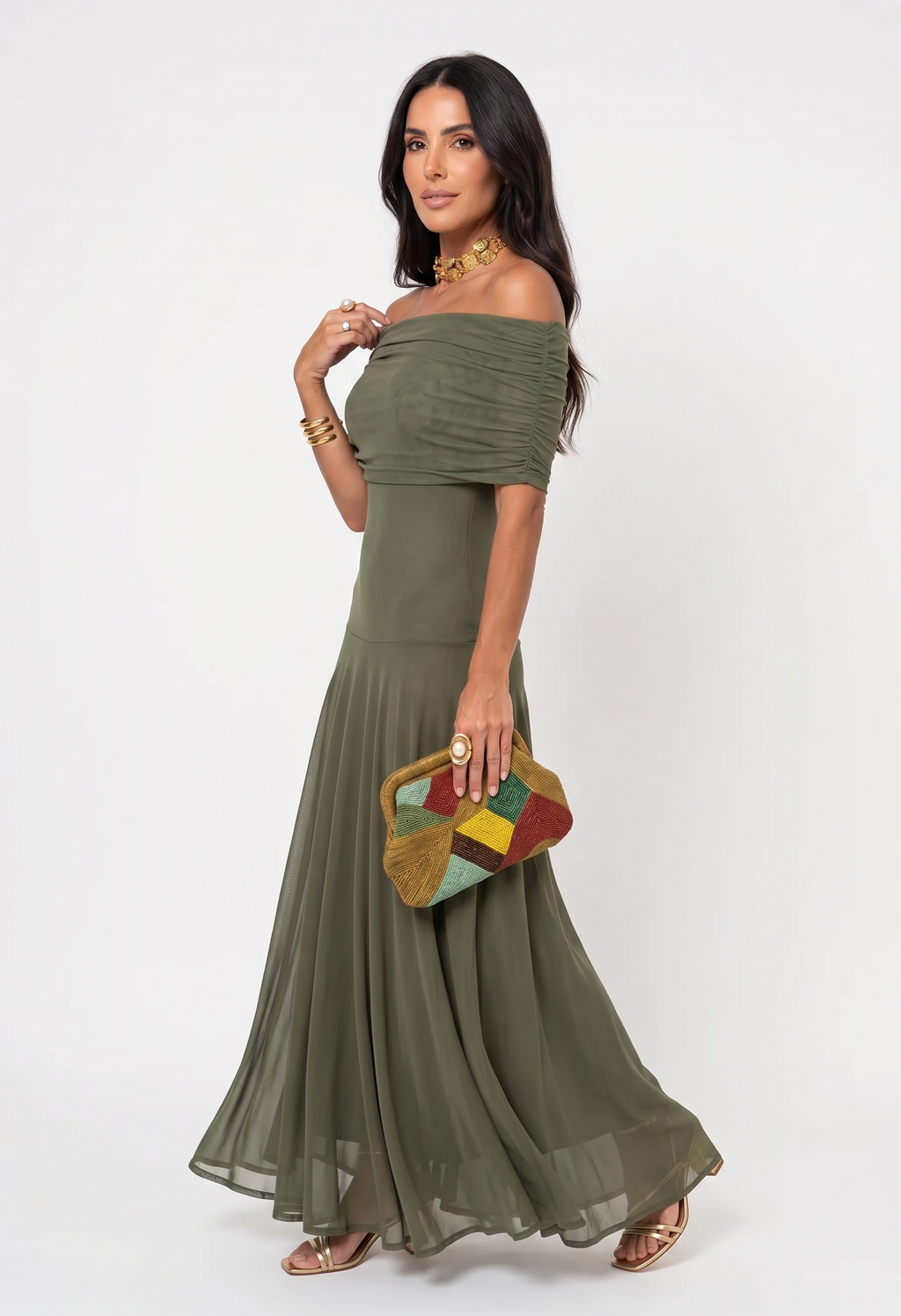 Carla | Abito lungo elegante e semplice