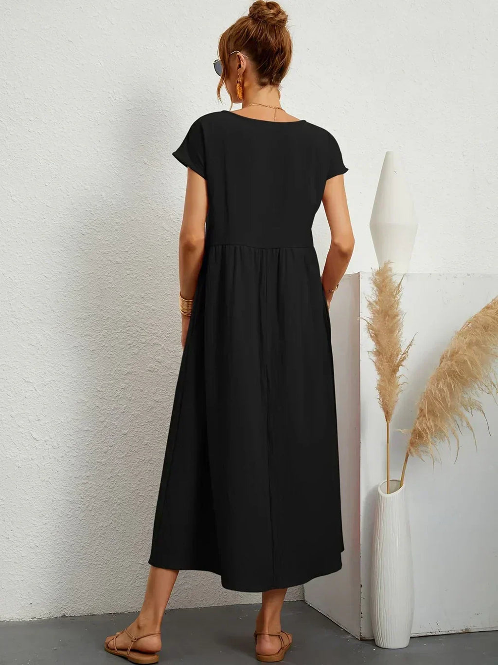 Gabriela™ | Abito midi fluido dall’eleganza senza tempo