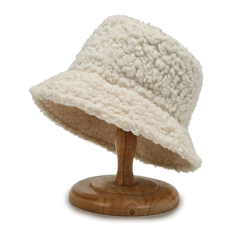 Cappello a secchiello in lana Elenia