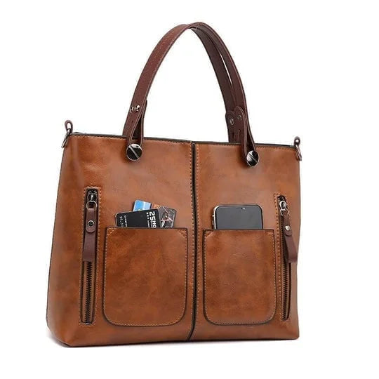 Borsa a tracolla in pelle Britney