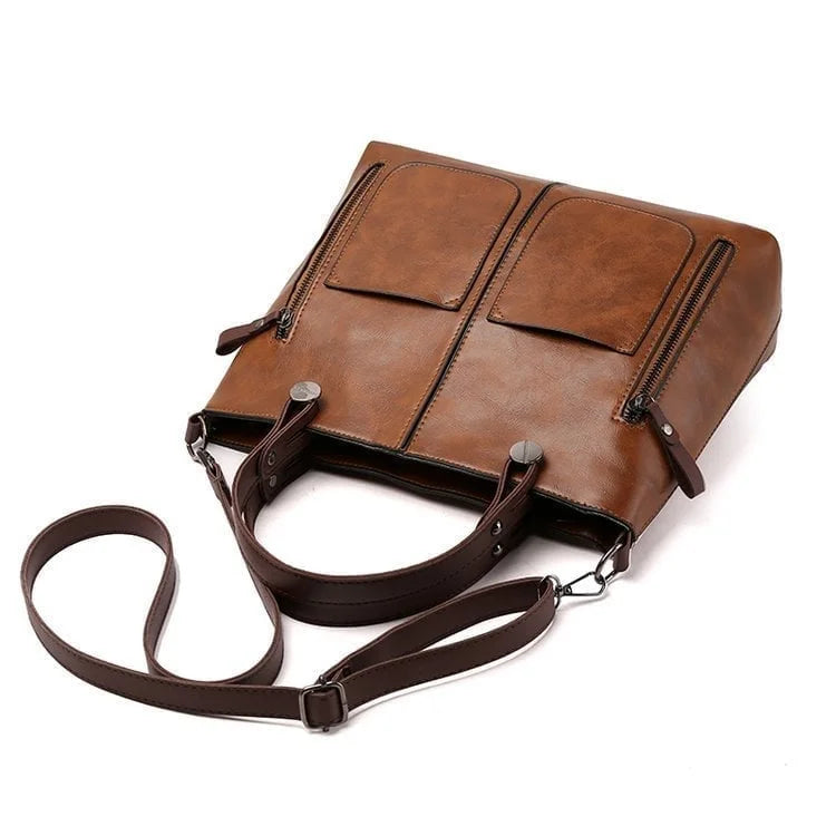 Borsa a tracolla in pelle Britney