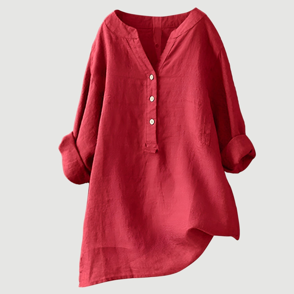 Freja | Camicia leggera e comoda con bottoni