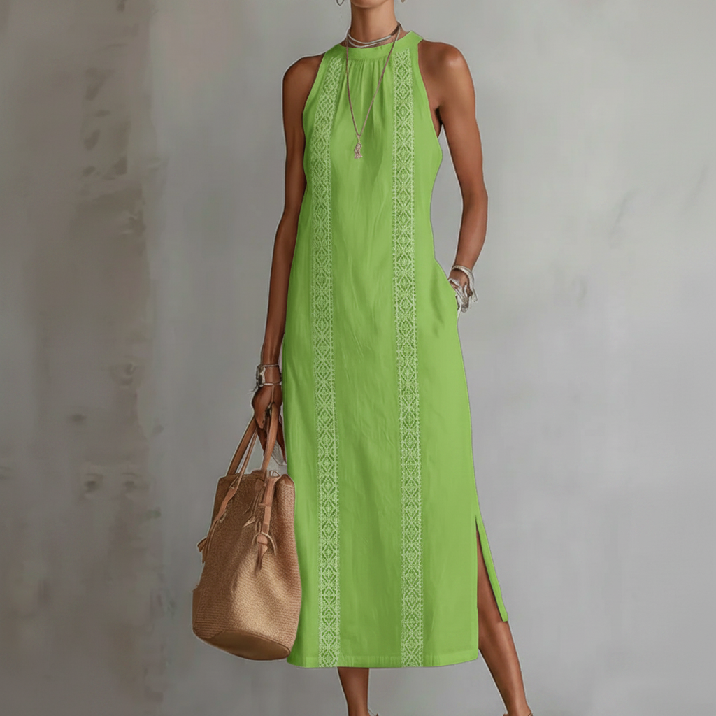 Lauren | Vestito midi in lino