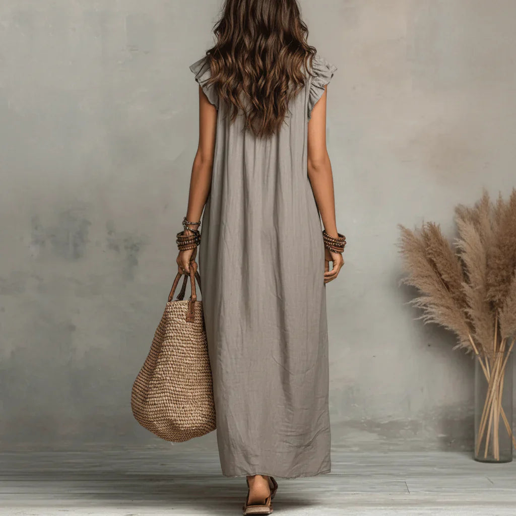 Zoey | Abito lungo bohemiano