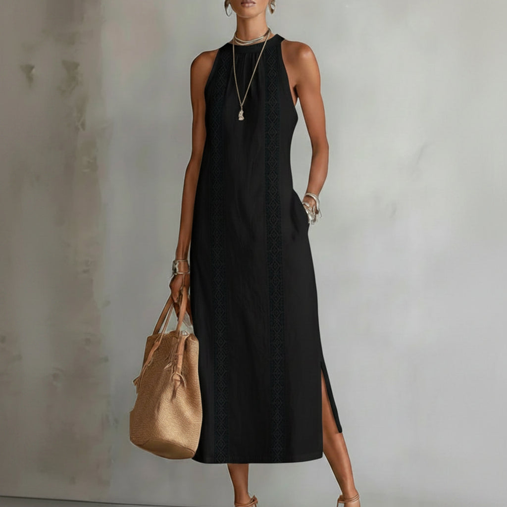 Lauren | Vestito midi in lino