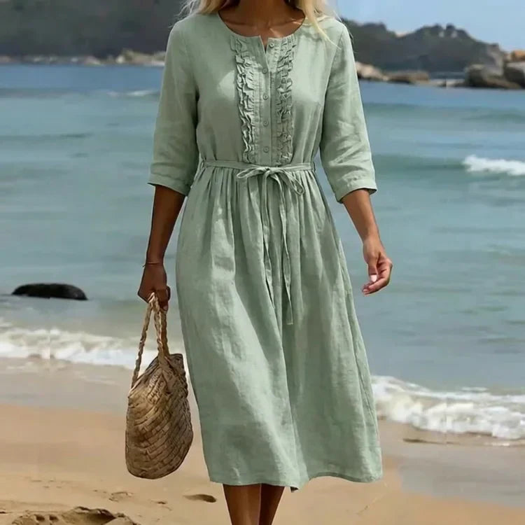 Livia | Abito maxi leggero